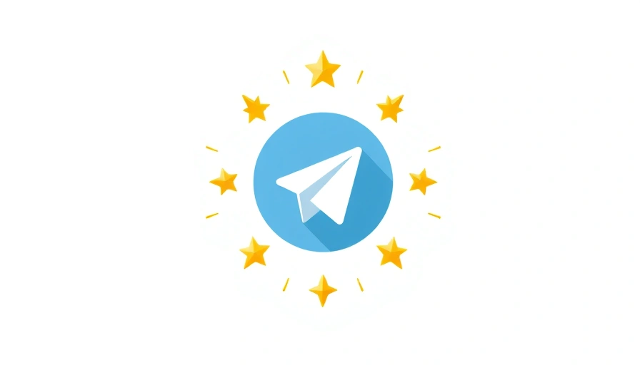 Иллюстрация звёзд Telegram на синем фоне, символизирующая быструю и безопасную покупку для оплаты Telegram Premium, показывающая, сколько звезд стоит Telegram Premium и выгоду от использования StarsFa